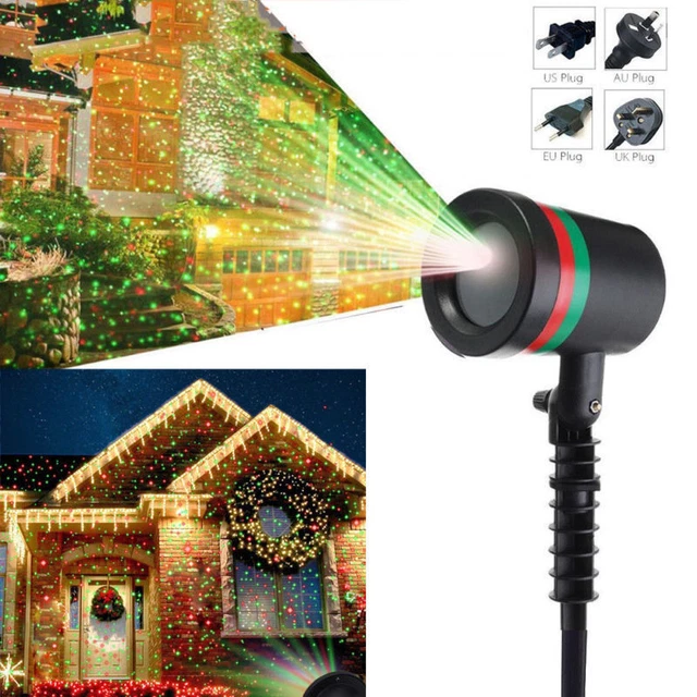 MOVING PATTERNS LASER Projector Stage Light LED RGB Party KTV Club ...