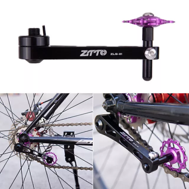 ZTTO Bike Chain Tensioner MTB Bicycle Single Speed Chainring Jockey Wheel