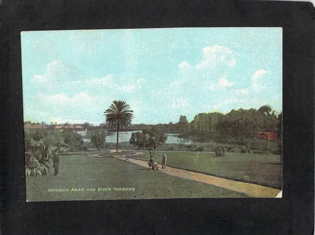 B0834 Australia SA Adelaide Elder Rotunda Park PU1907 vintage postcard