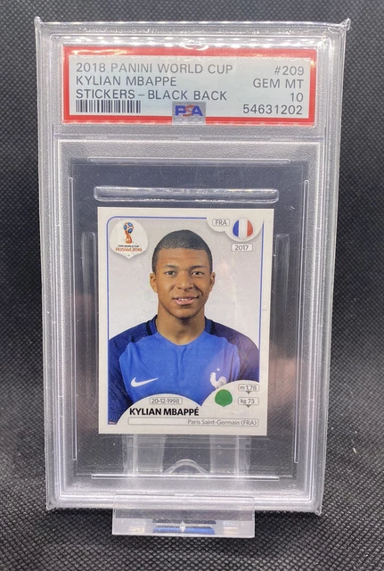 Vignette Panini Foot 2018/2019 N°369 – Kylian Mbappé – Paris Saint Germain – Neuf