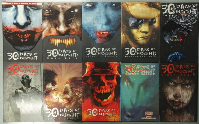 IDW 30 Days of Night TPB Trade Paperback Graphic Novel Lot 1 2 3 4 5 6 7 8 9 13