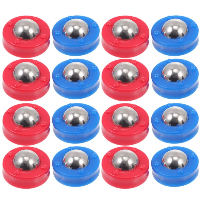 28 Pièces Mini Palets Happyyami - Perles Roulantes Pour Jeu De Table, Acier/Plastique, 2.4cm - Replacement Bowling