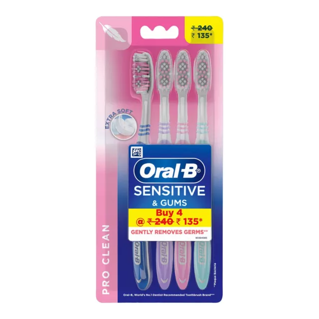 Cepillo De Dientes Para El Cuidado De Las Encías Y Los Dientes Sensibles...