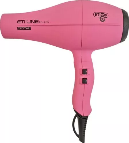 ETI Line Plus Digital Professional Hair Dryer PINK 2500W Ionic Technology