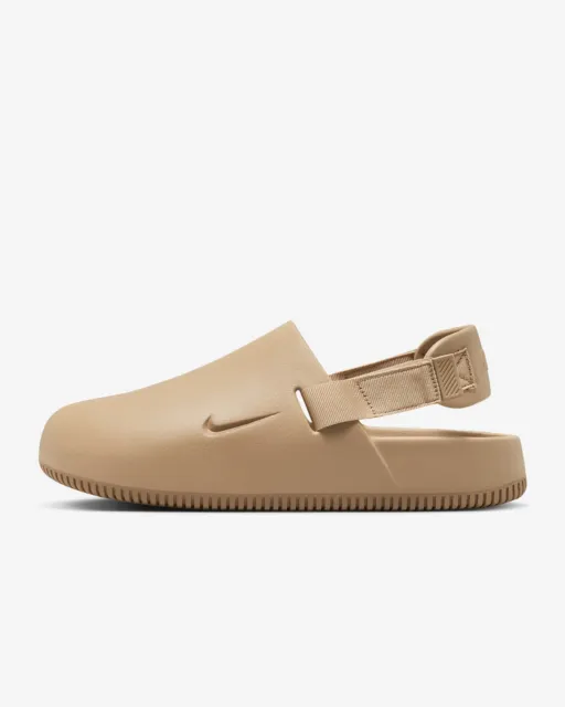 Pantofole Nike Calm canapa grano marrone stock limitato tutte le taglie