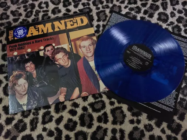 THE DAMNED Punk Oddities & Rare Tracks 1977-1982 BLUE VINYL 2014 NEW Cleopatra