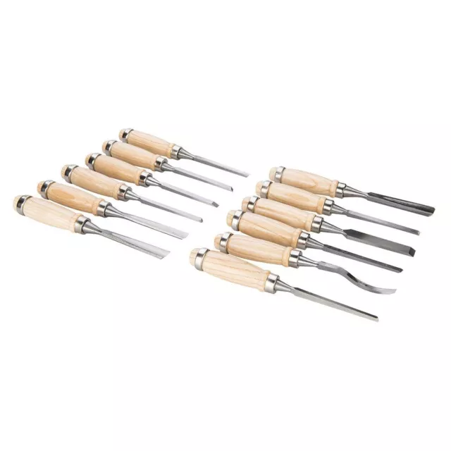 Lot De 12 Ciseaux A Bois De Sculpteur