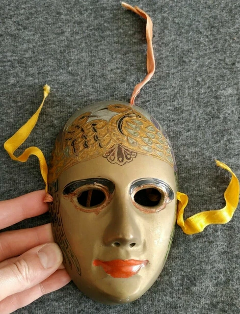 Masque Halloween Vintage César, Thème Prisonnier/bagnard, Années 1995