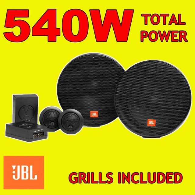 JBL 540W TOTAL 2WAY 6.5 INCH 16.5cm CAR DOOR 2WAY COMPONENT SPEAKERS ...