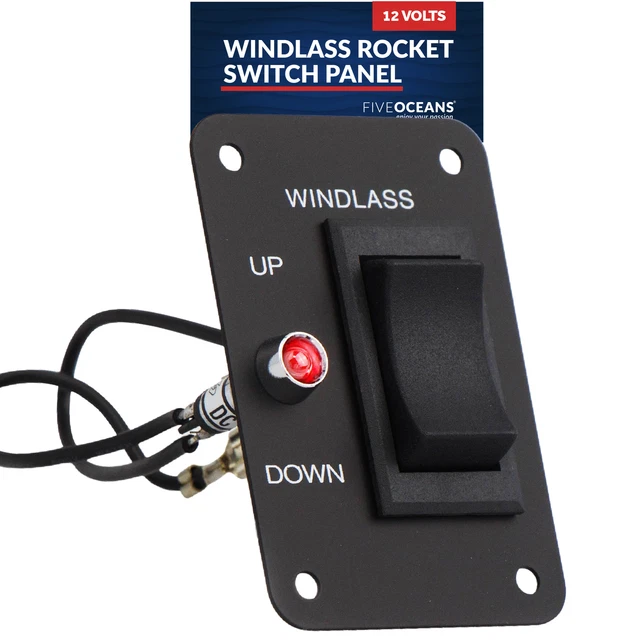 BOAT ANCHOR WINDLASS Rocker Switch, Controlling Up/Down Function, 12V