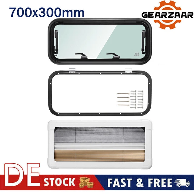 Wohnmobil Fenster 70° Ausstellfenster Mit Fliegengitter - Für Camper & Wohnwagen