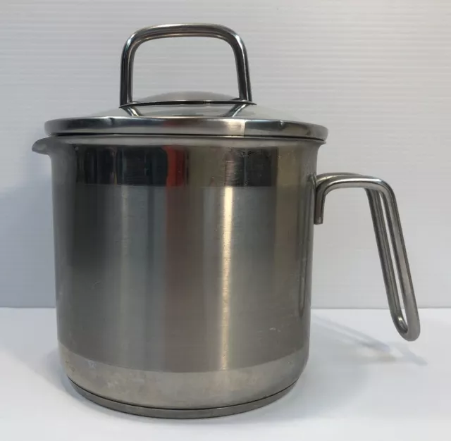 KRONA NORPRO 18/10 Stainless Steel Inox Multi-Pot Rostfrei Strainer Lid 8 Cup