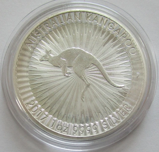 Australia 1 Dollar 2017 Australian Kangaroo 1 Oz Silver