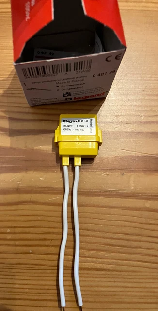 Compensateur Legrand 40139 Pour Variateur Halogène TBT Et Transformateur Ferromagnétique - Neuf, Qualité Professionnelle