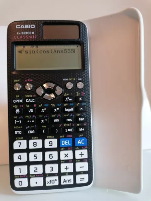 Casio FX-991DE X ClassWiz Wissenschaftlicher Rechner - Schwarz