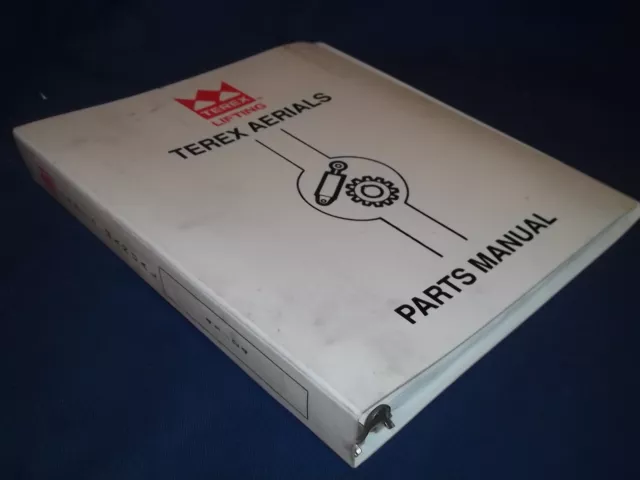 Terex 41/24 Gabelstapler Manlift Plattform Lift Teile Katalog Buch Manuell