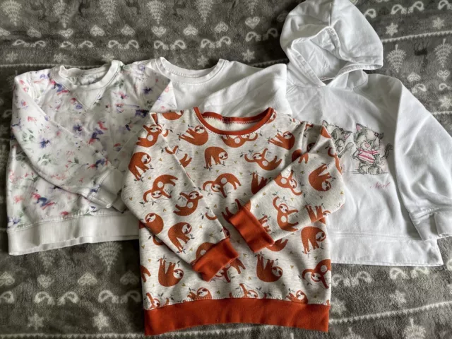 Girls sweater/jumper bundle age 6-7 years Next/mothercare/handmade