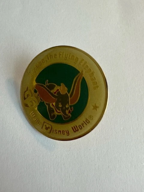Walt Disney World 20th 20 Anniversary Dumbo The Flying Elephant Pin 1991 (C4)
