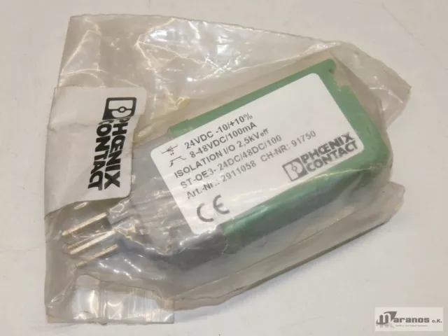 NEU Phoenix Contact ST-OE3-24DC/48DC/100 Optokoppler