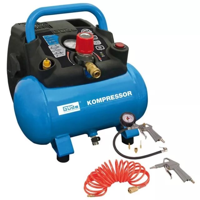 Güde 50089 Kompressor Airpower 190/08/6 1,1 kw Druckluftkompressor inkl. Zubehör