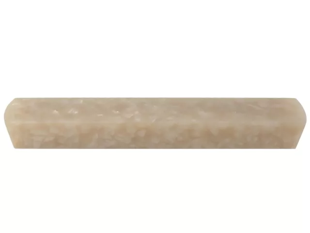 Turners' Mill White Pearloid Cellulose Acetate Pen Blank, 6x3/4"