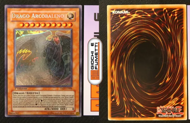 Drago Arcobaleno in ITALIANO YUGIOH rara GHOST/FANTASMA 1°ED yu-gi-oh! AFFARE