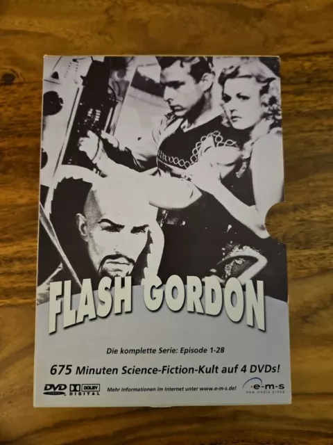 Flash Gordon - Box - Komplette Serie 1-4 = DVDs = 1+2+3+4