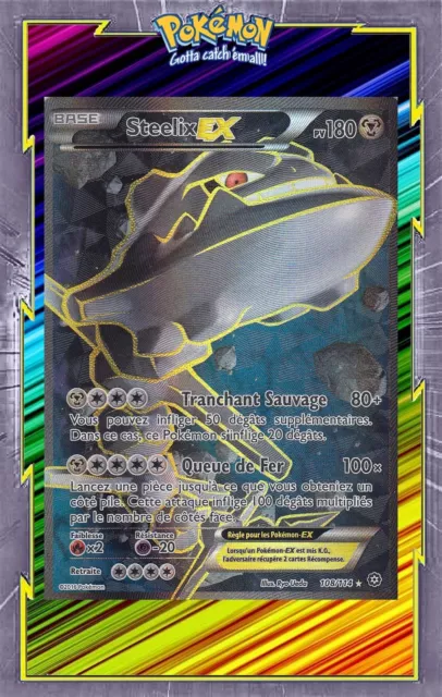 Steelix EX - XY11:Steam Offensive - 108/114 - French Pokemon Card