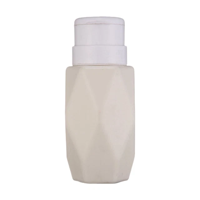 Removedor de esmalte de uñas botella giratorio con bloqueo embotellador removedor de esmalte de uñas