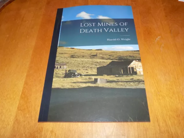 LOST MINES OF DEATH VALLEY California Gold Prospector State Locations Book NEW