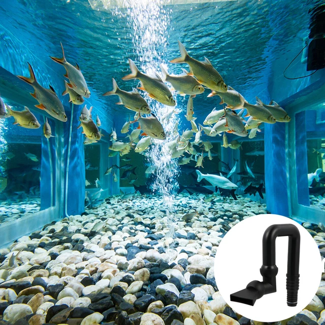 Aquarium Wasserauslasspumpe U-Form Entenschnabel Düse Rücklauf Rohr