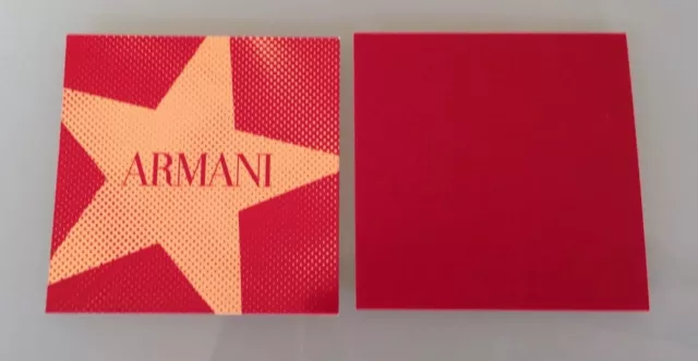 Carte parfumée de Giorgio Armani Noël 2019