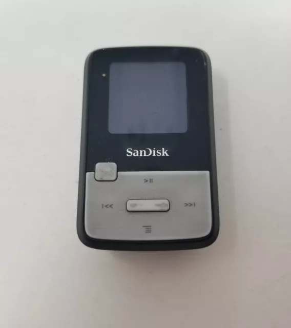 SanDisk Sansa Clip Zip 8GB MP3 Music Audiobook Player FM Radio AS IS