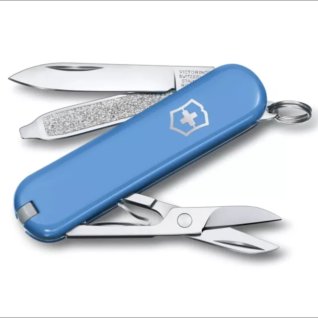 Victorinox Classic Sd Summer Rain - Couteau Suisse 58 Mm - 7 Fonctions