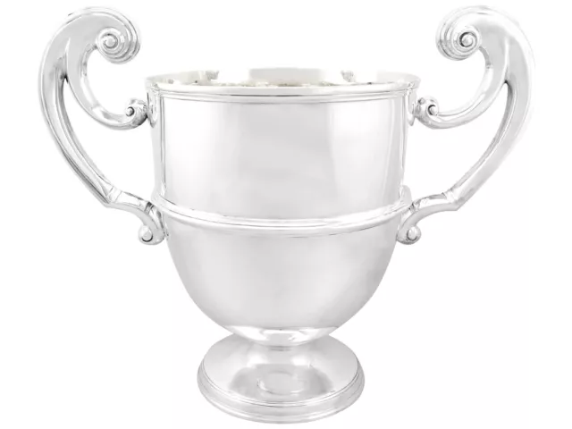 Victorian Sterling Silver Presentation Champagne Cup