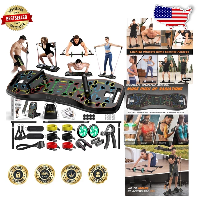 JL Sport Planche de musculation 14 en 1 pour exercices de