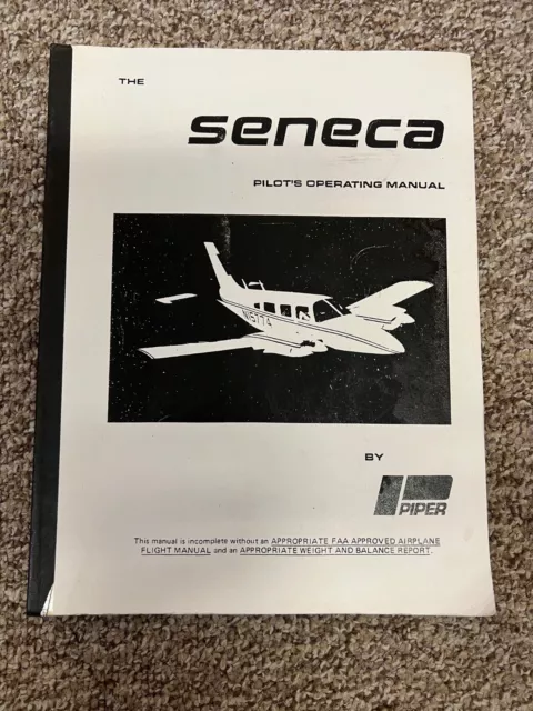 Seneca - Pilot's Operating Manual