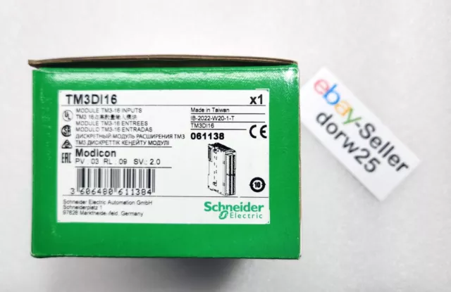 Schneider Electric Modicon TM3DI16 Input Module (NEW IN BOX)