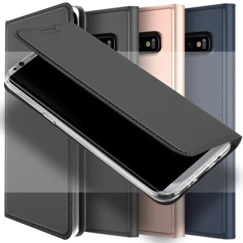 Téléphone Portable Étui Rabattable Housse Coque en Forme de Livre Magnétique