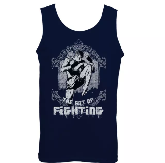 Gilet MMA Uomo Arti Marziali Muay Thai Kick Boxing UFC Top The Art Of Fighting 3