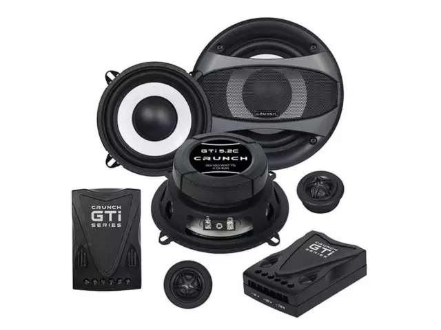 Crunch Lautsprecher GTi5.2C 320W 130 mm 2 Wege Kompo für Mercedes Vito W639 3