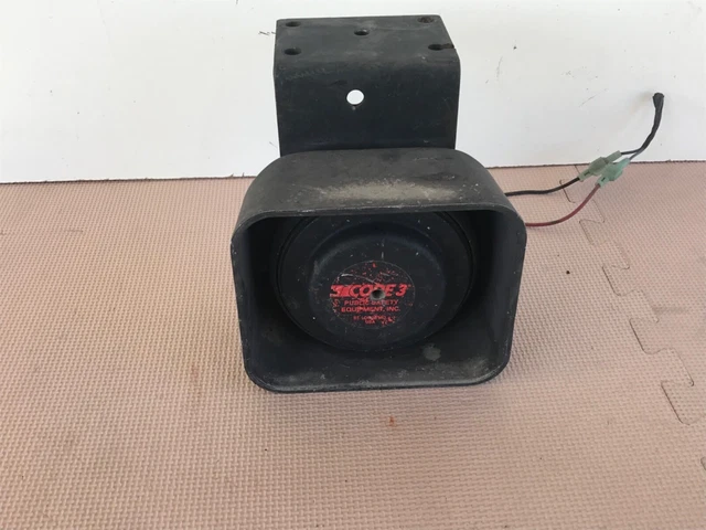 Code 3 Push bumper Mount 100 Watt Siren Speaker #13