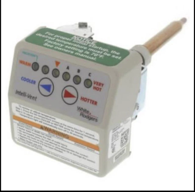 WHITE RODGERS INTELLIVENT Thermostat Gas Control for Natural Gas, 2.25