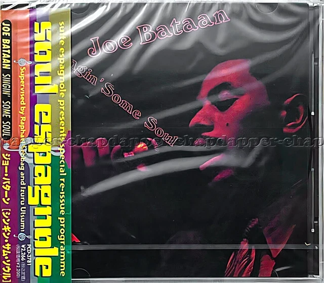 JOE BATAAN ""Singin' Some Soul"" DUMME SELTENE JAPANISCHE CD auf P