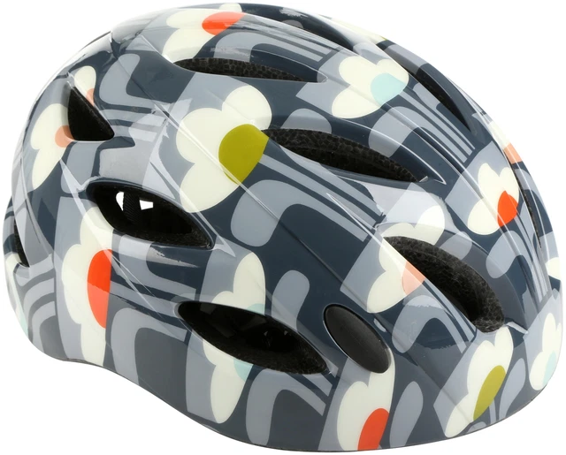 OLIVE AND ORANGE By Orla Kiely Womens Bicycle Bike Helmet 54-58cm