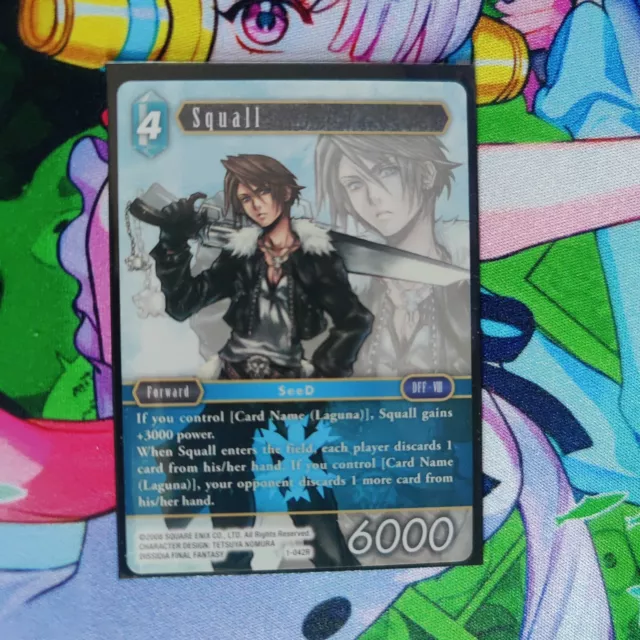 Final Fantasy Tcg Opus 1 Squall 1-042R Rare Non-Foil Wave 1