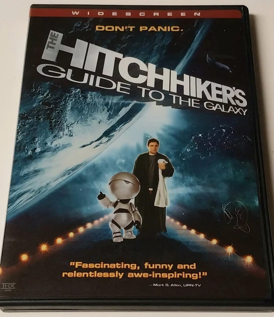 THE HITCHHIKER'S GUIDE to the Galaxy DVD Movie Widescreen Space