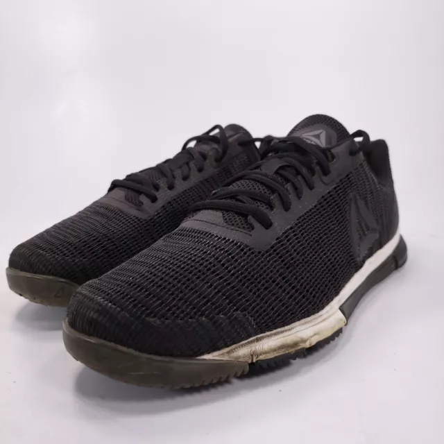 Reebok Speed TR Flexweave Athletic Lace Up Shoe Mens Size 10.5 CN5500 Black