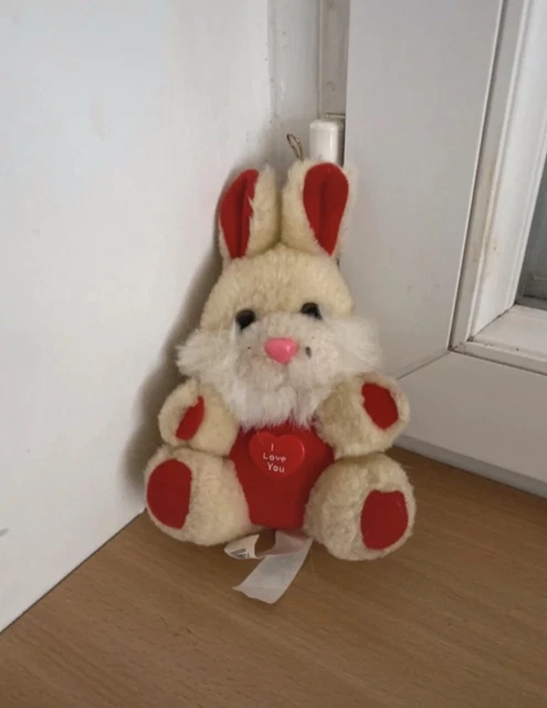 Peluche Lapin Vintage 14 Cm