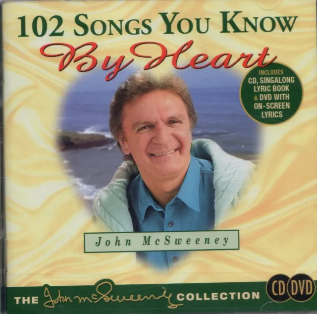 JOHN McSWEENEY Sing-along DVD Bonus CD "102 SONGS YOU KNOW BY HEART" - REGION 4